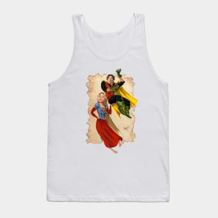 Superapunzel and Flynn Robin Tank Top